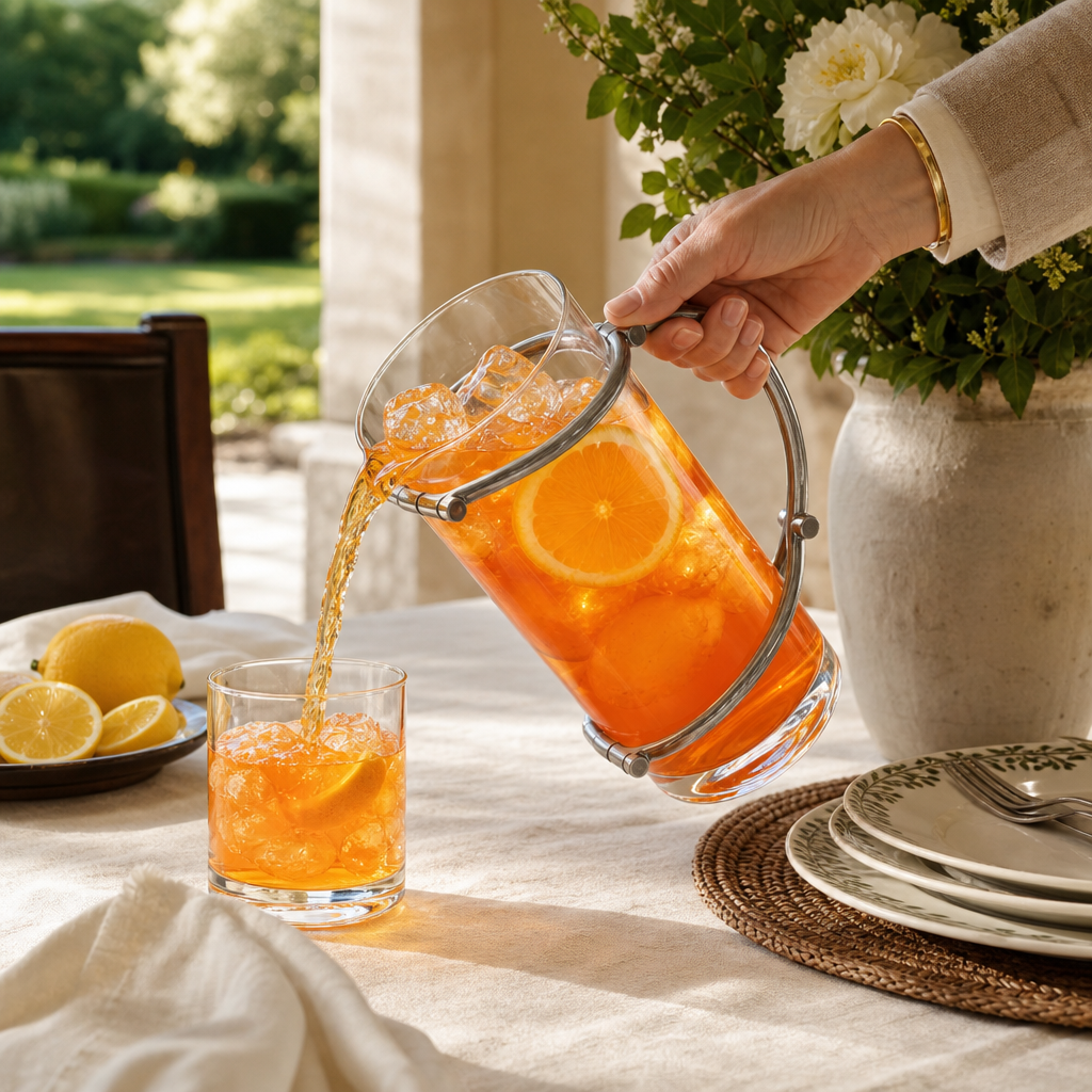 Horse Bit Glass Pitcher 4
