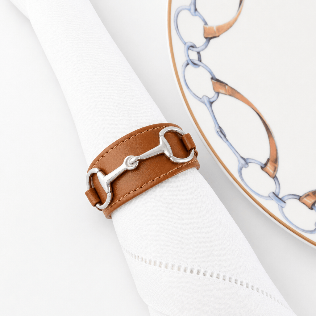 Bit Vegan Leather Napkin Ring 1