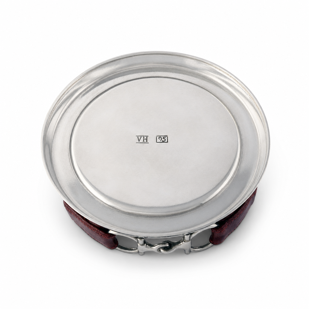Equestrian Horse Bit Leather Wine Coaster 8