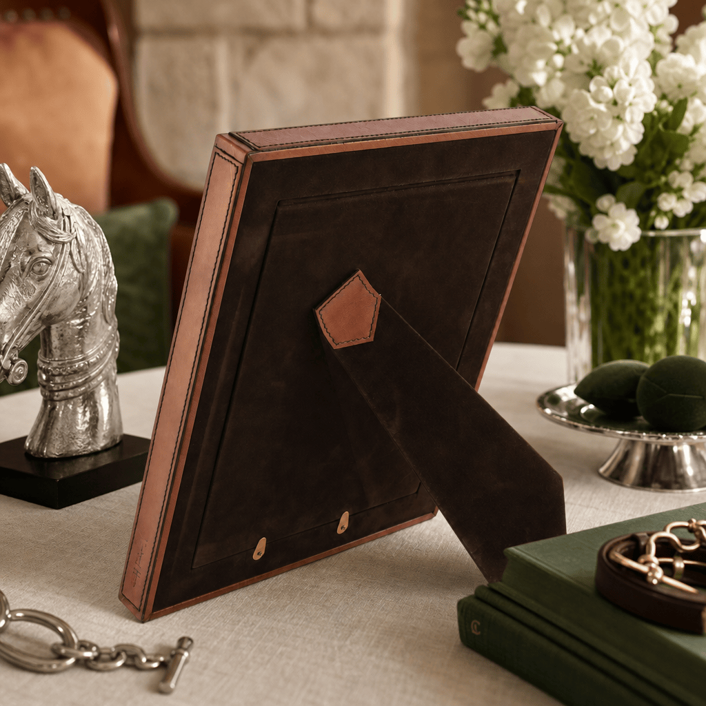 Bit Leather Photo Frame 8x10 7