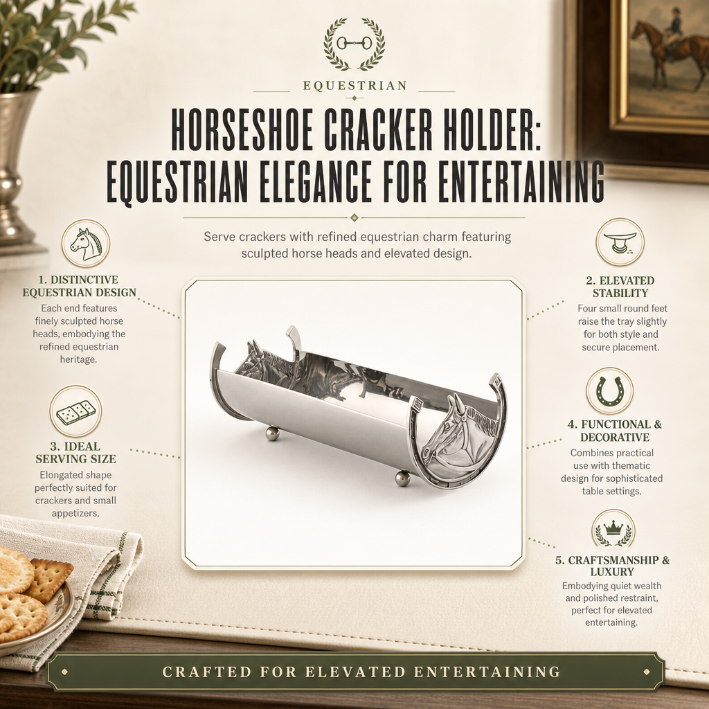Horseshoe Cracker Holder 8
