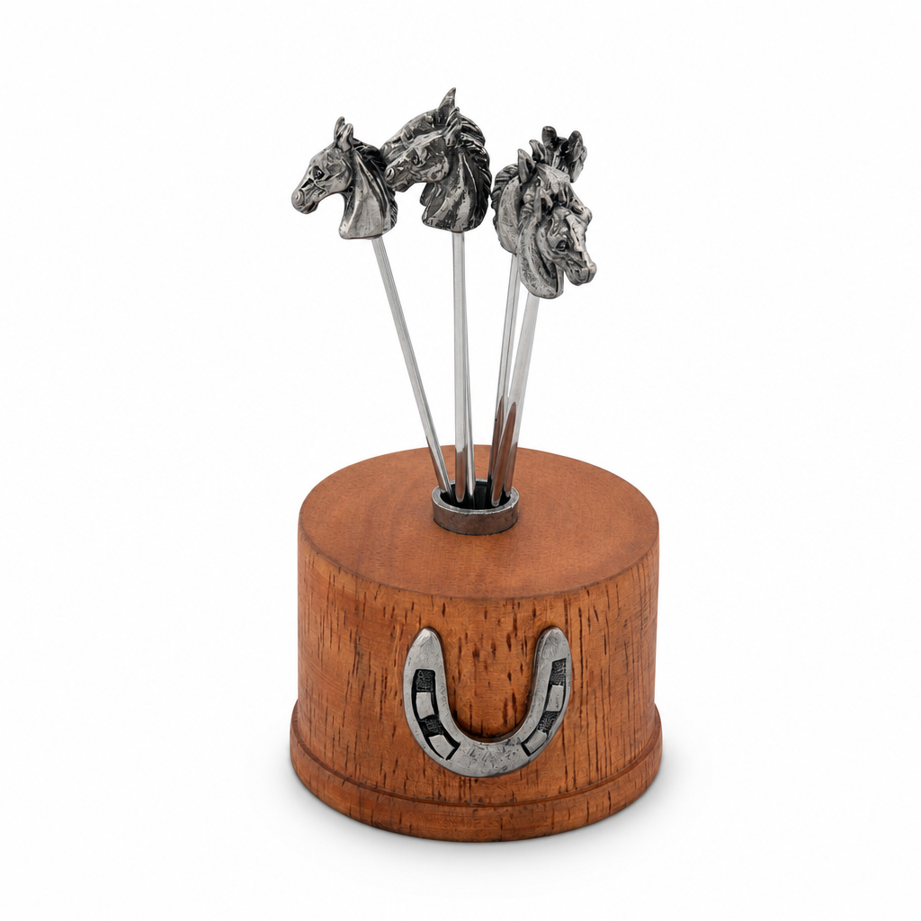 Equestrian Cheese Pick Set 1