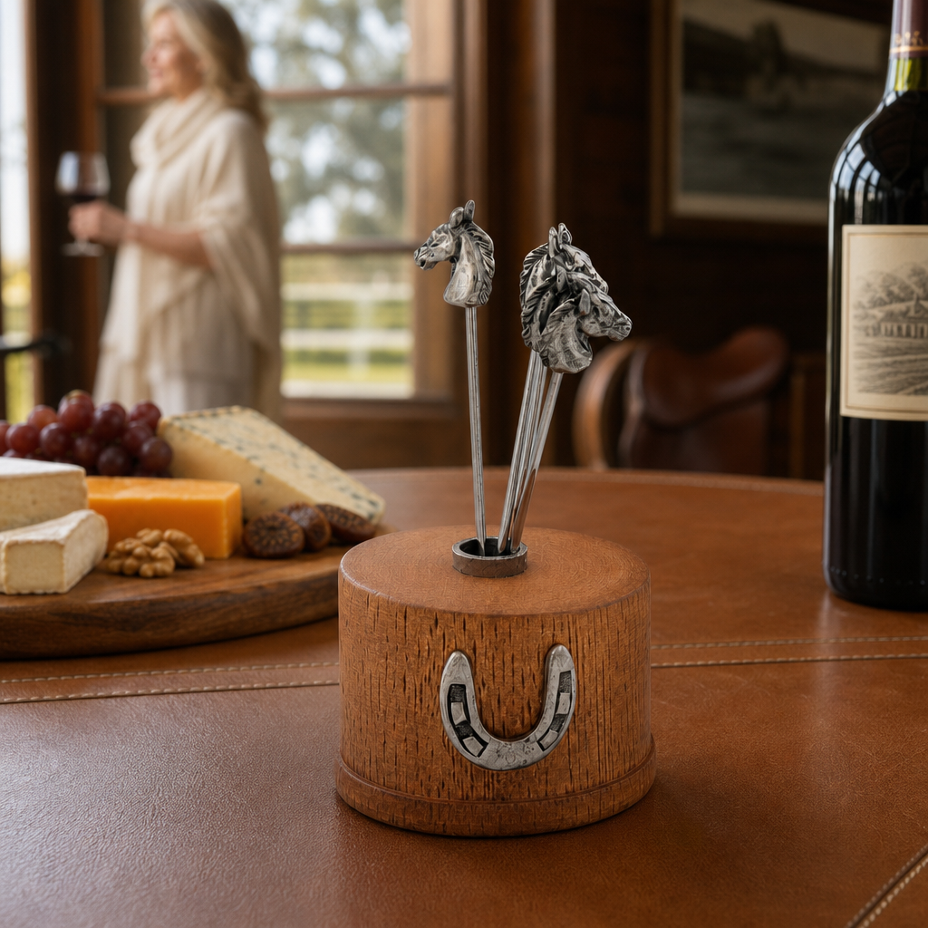 Equestrian Cheese Pick Set 7