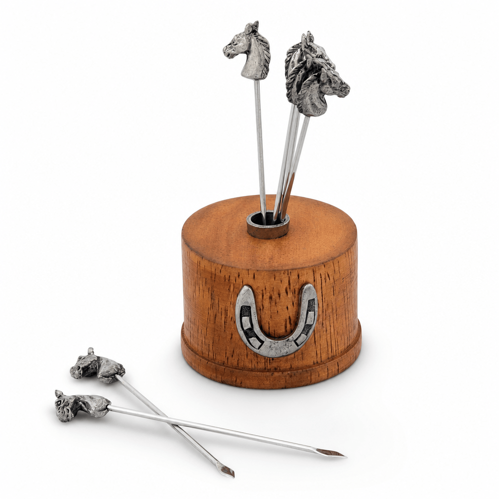 Equestrian Cheese Pick Set 10
