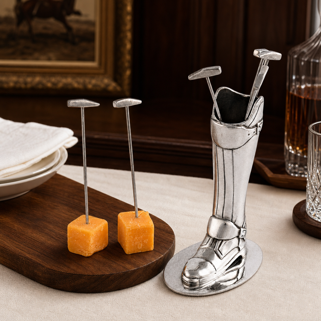 Polo Boot Cocktail / Cheese Picks 2