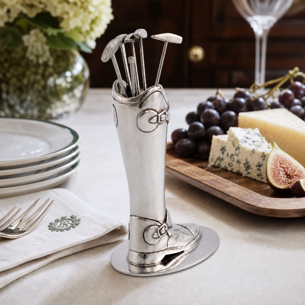 Polo Boot Cocktail / Cheese Picks 6
