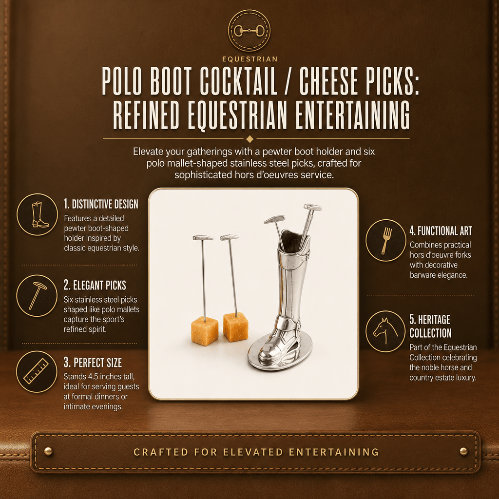 Polo Boot Cocktail / Cheese Picks 9