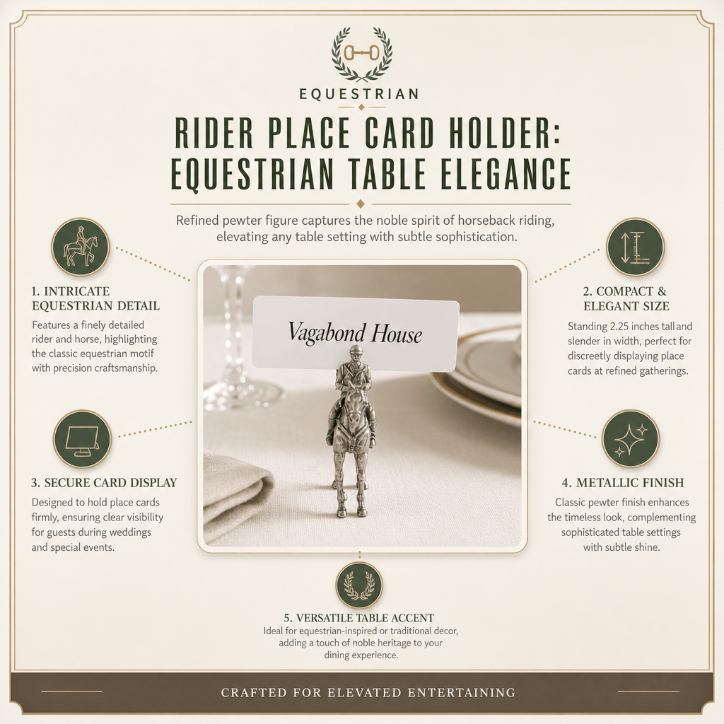 Rider Place card Holder 9