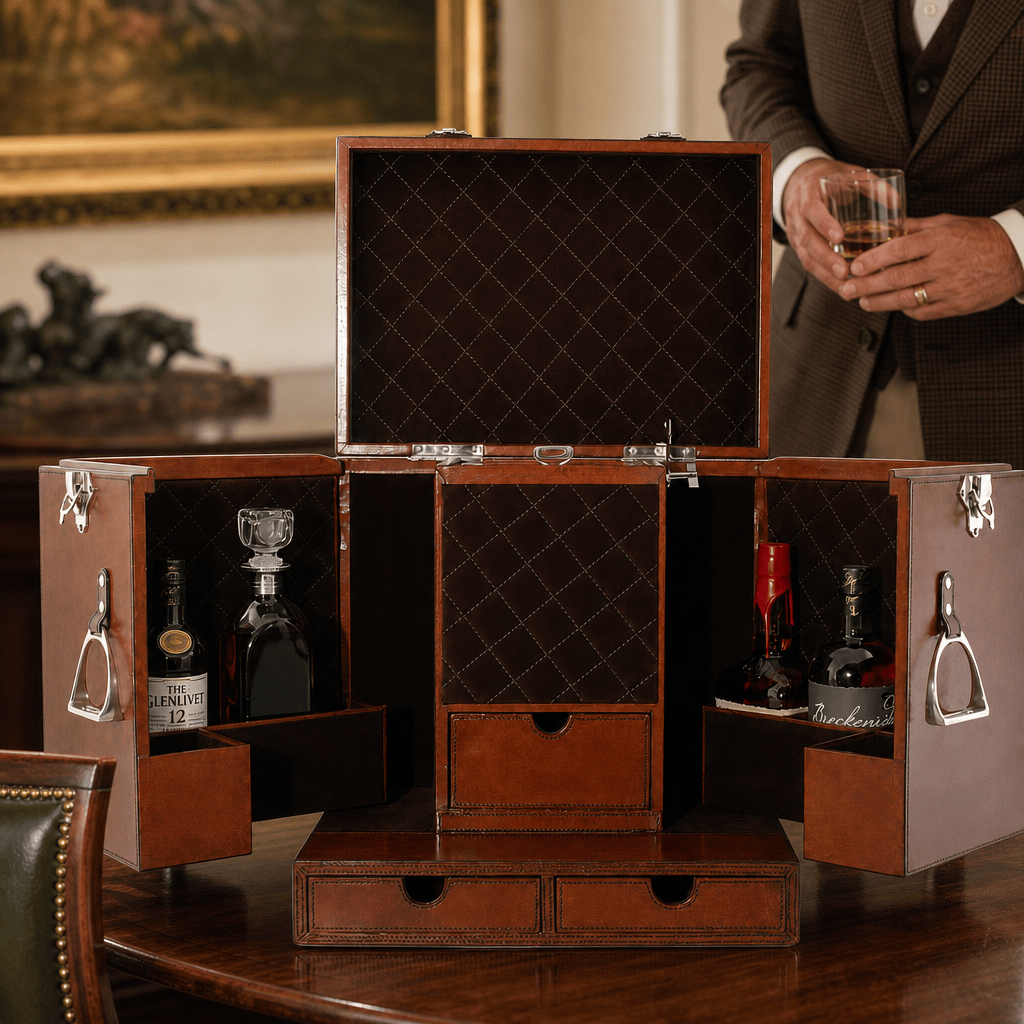Leather Stirrup Handle Bar Case 4