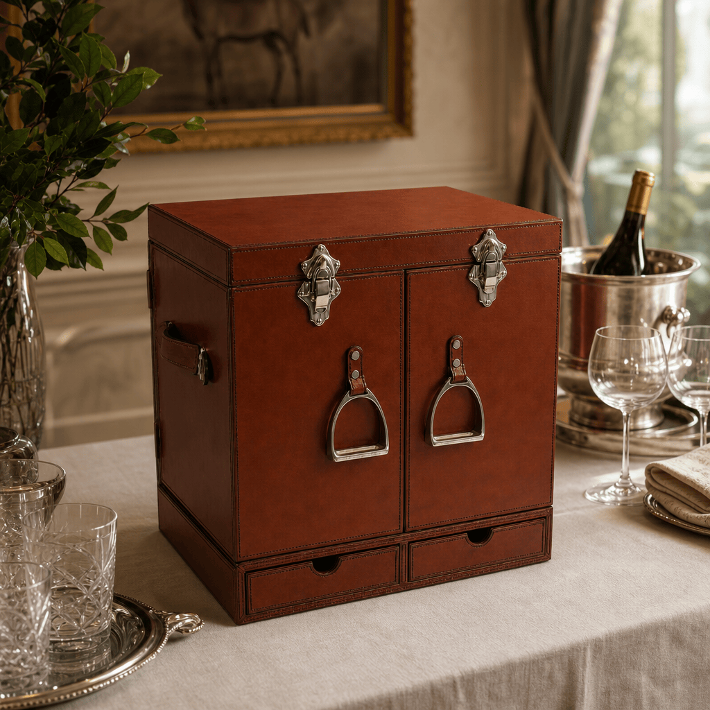 Leather Stirrup Handle Bar Case 5
