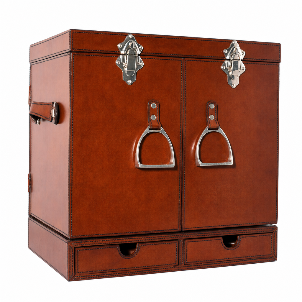 Leather Stirrup Handle Bar Case 10