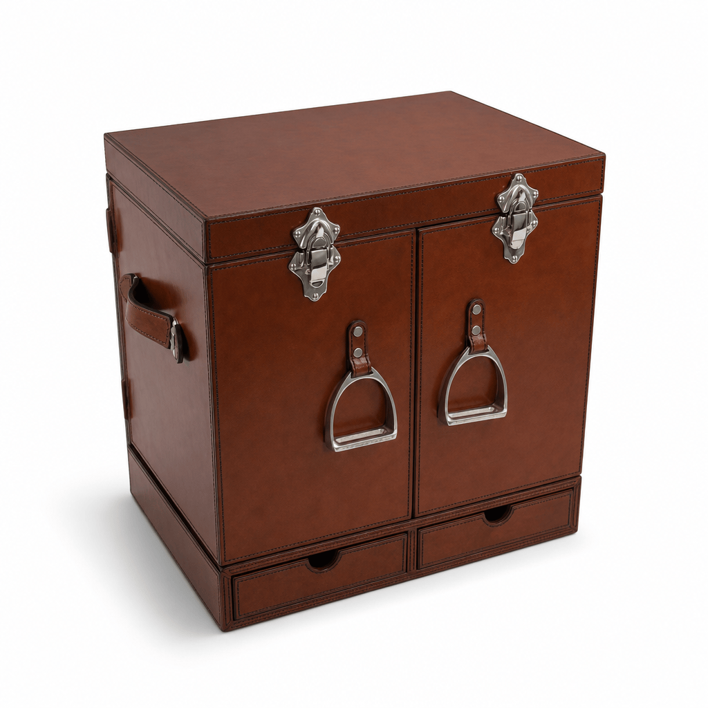 Leather Stirrup Handle Bar Case 10