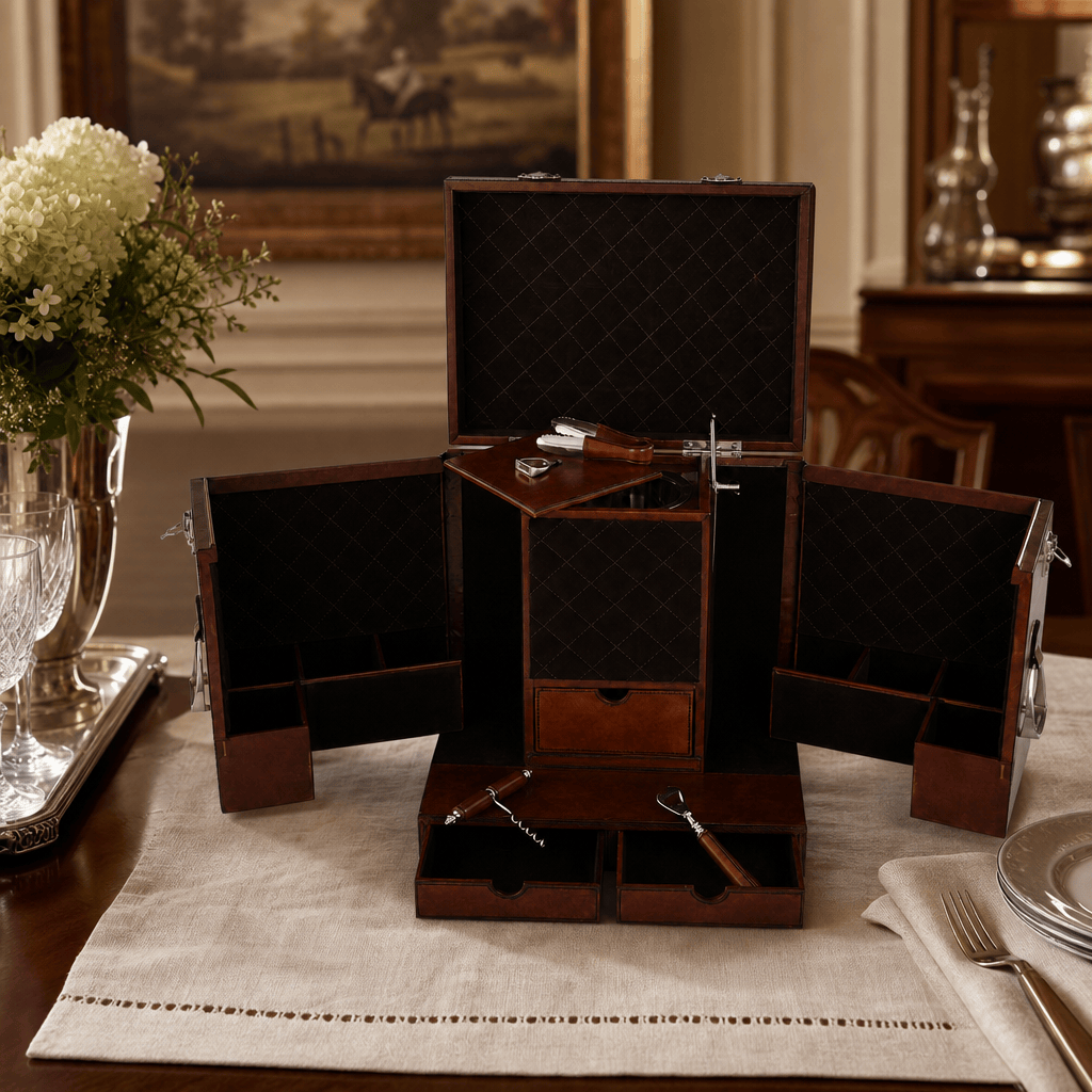 Leather Stirrup Handle Bar Case 7