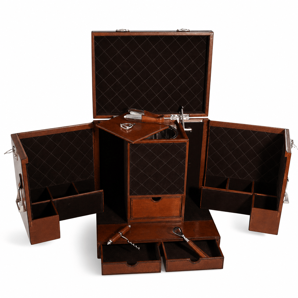 Leather Stirrup Handle Bar Case 8