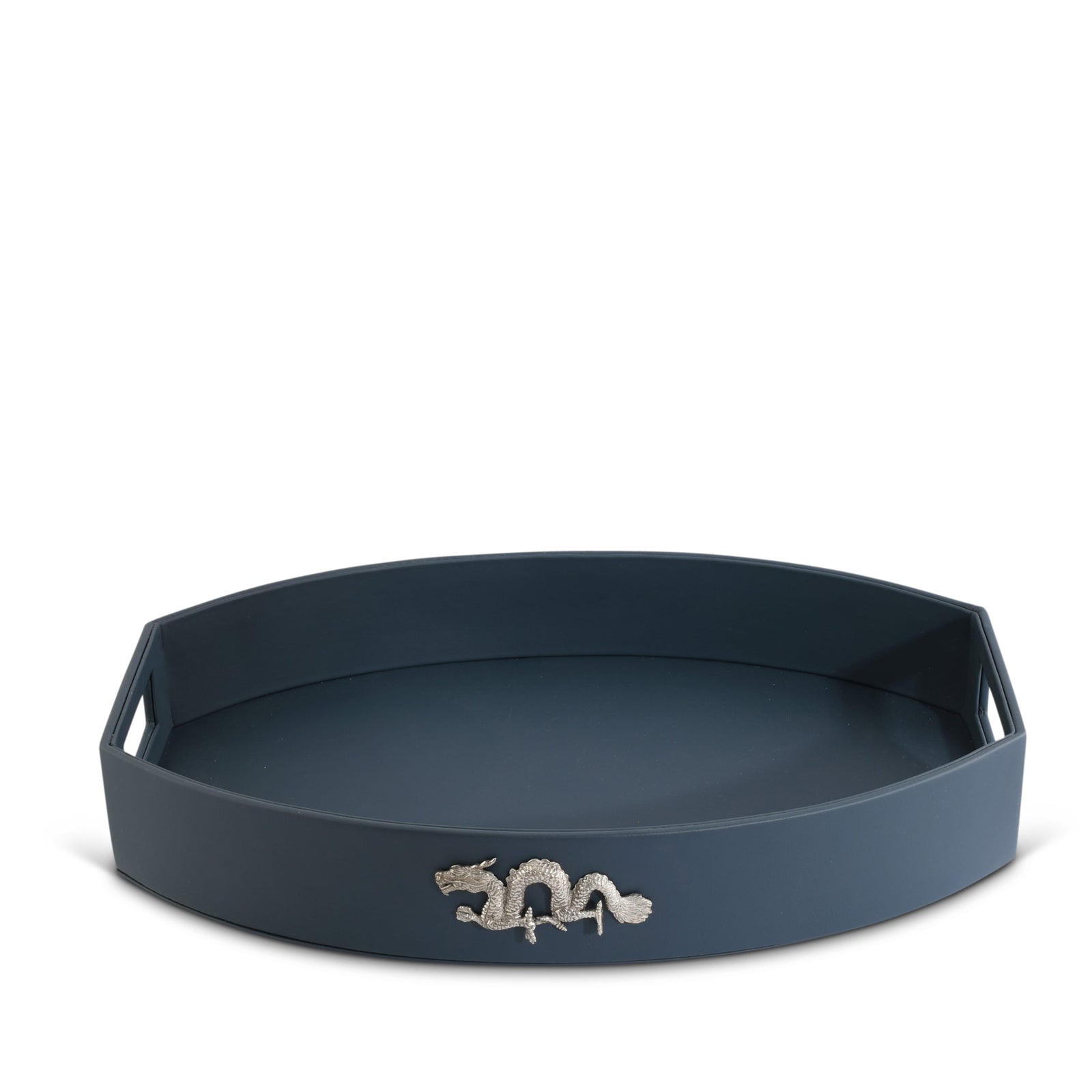 Dragon Vegan Leather Parlor Tray 3