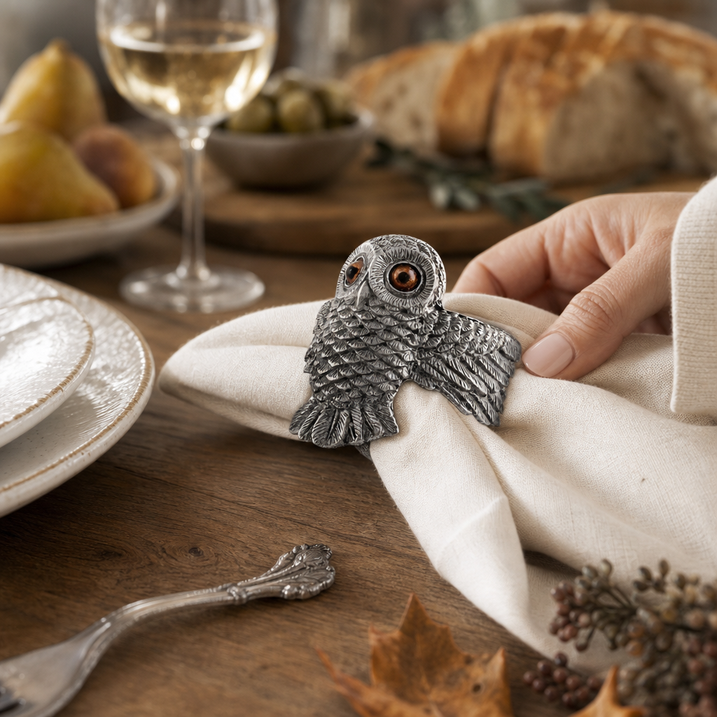 Owl Napkin Ring 3