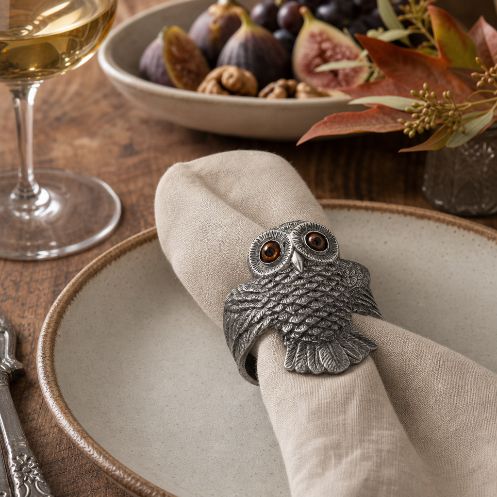 Owl Napkin Ring 7