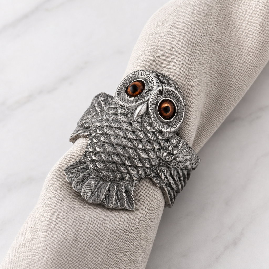 Owl Napkin Ring 10