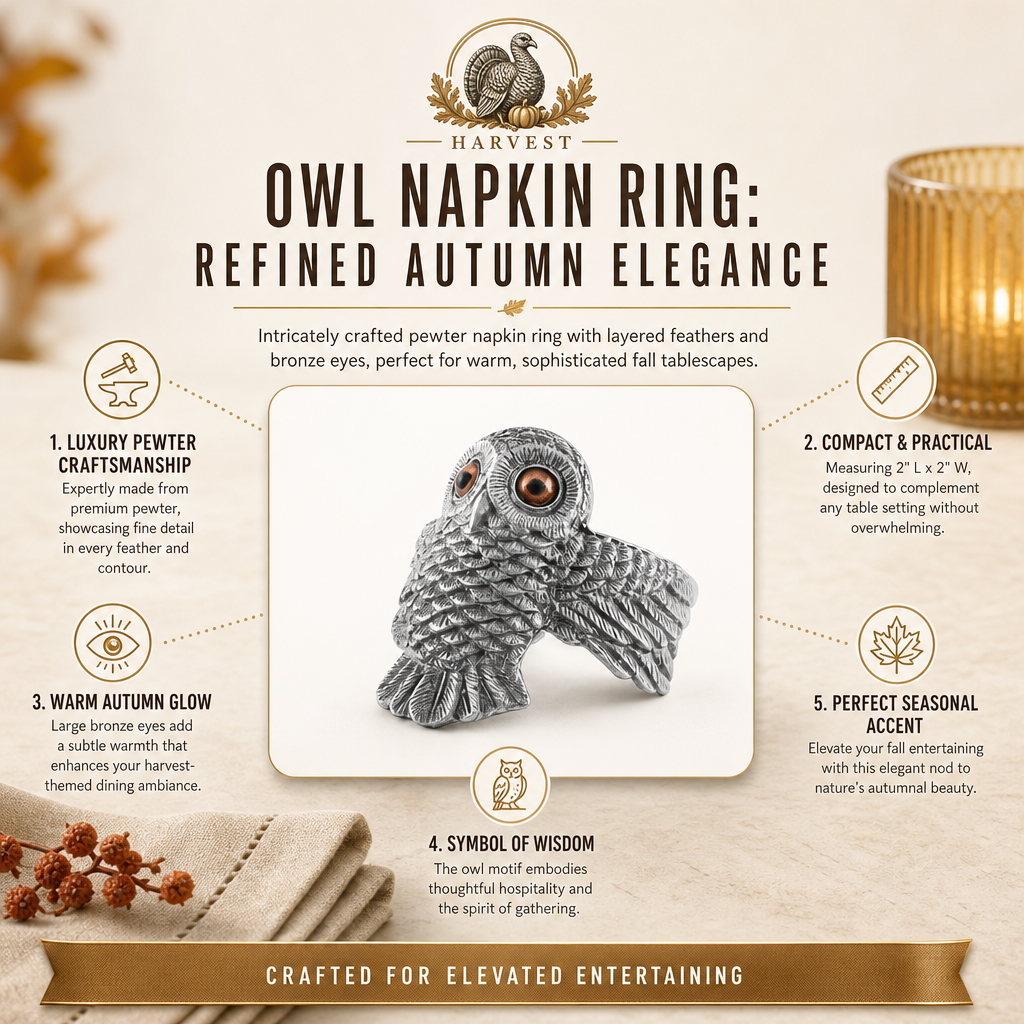 Owl Napkin Ring 1