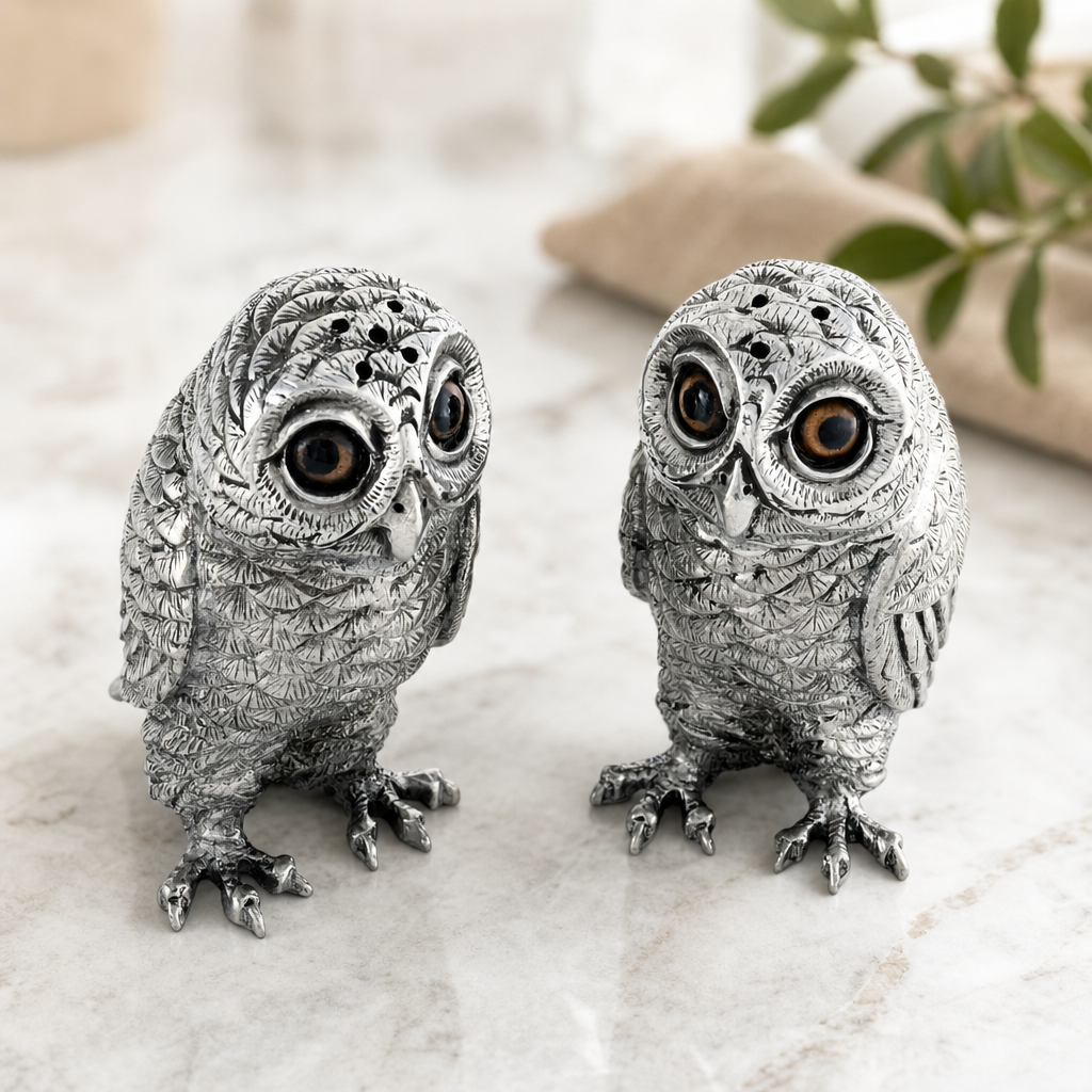 Owl Salt & Pepper Set 3