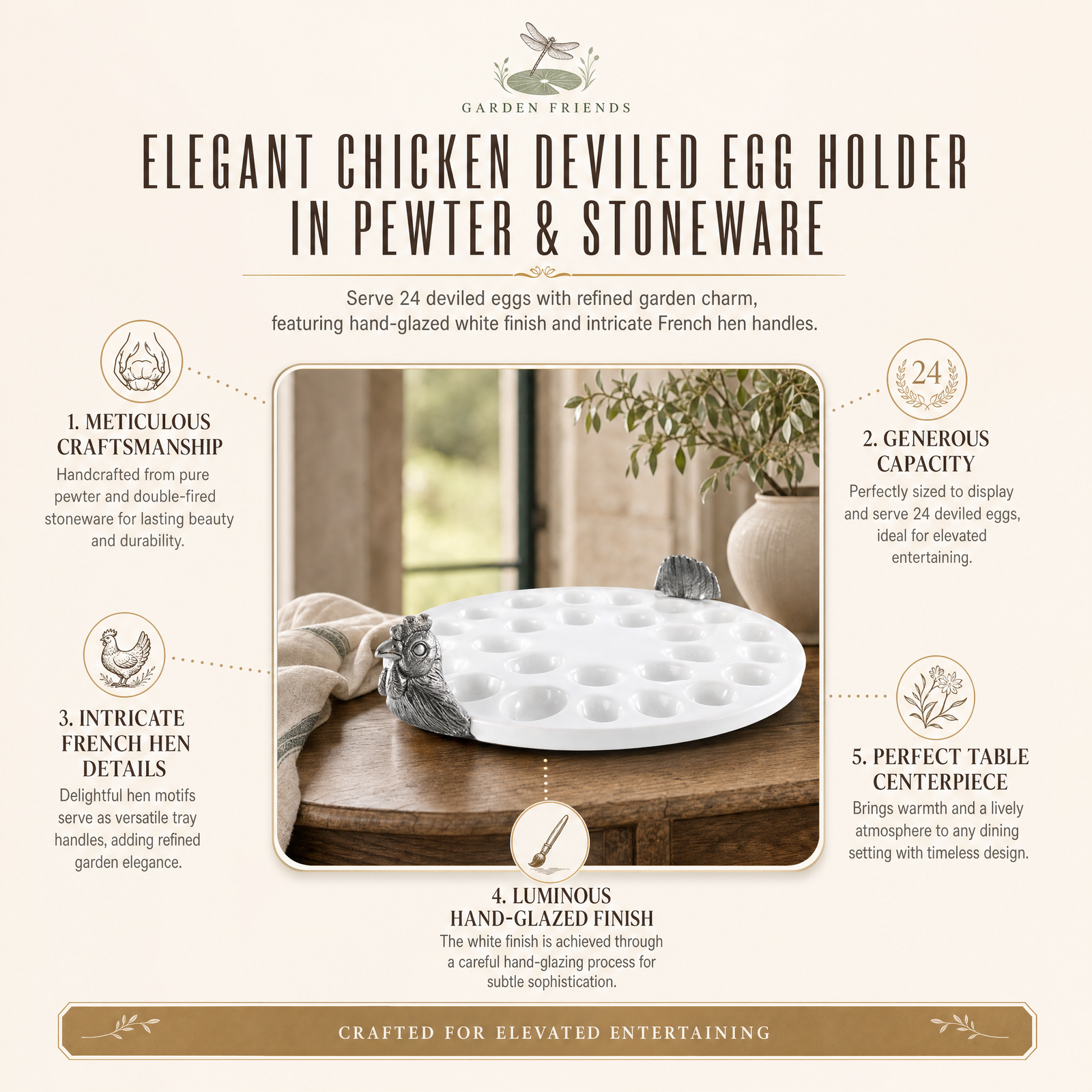 Chicken Deviled Egg Holder 11