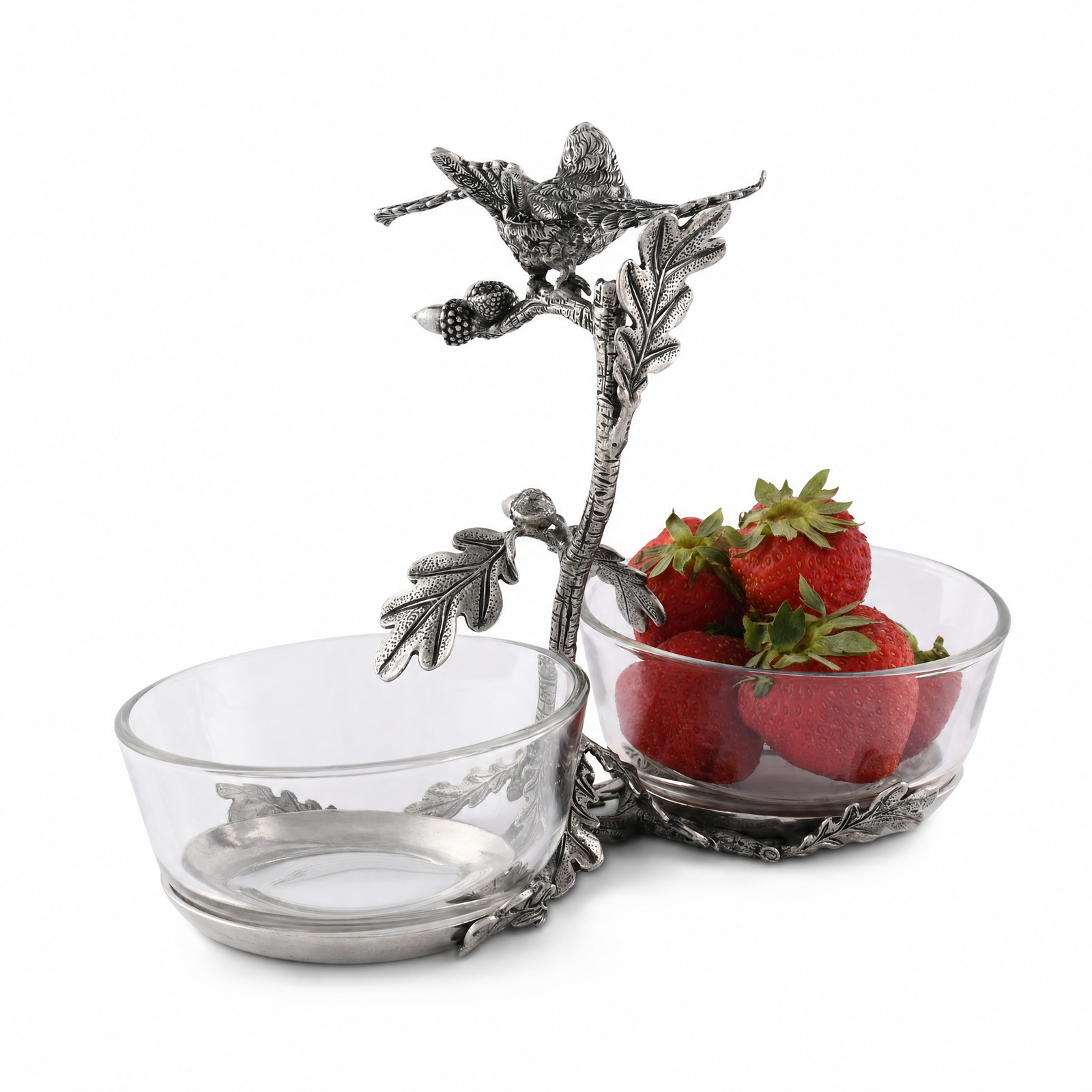Song Bird Double Condiment Bowl 1