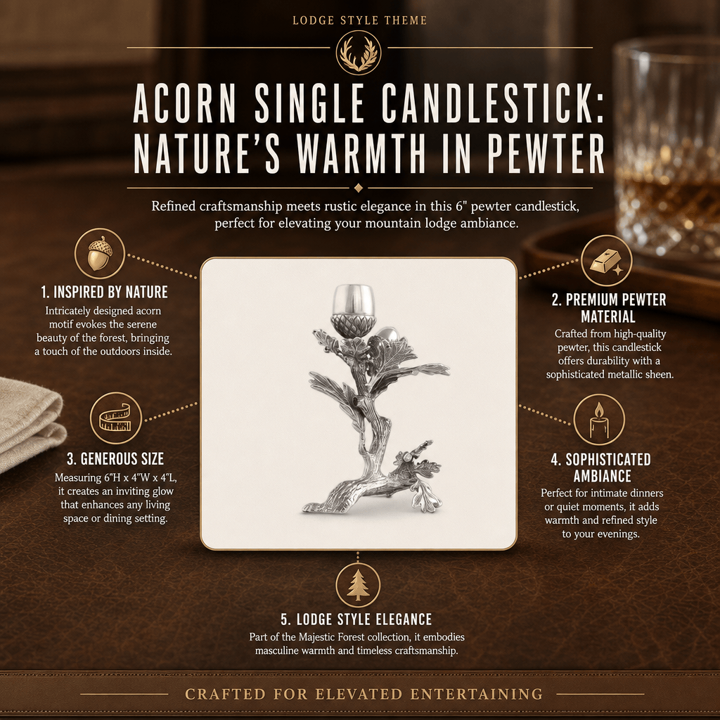 Acorn Single Candlestick 11