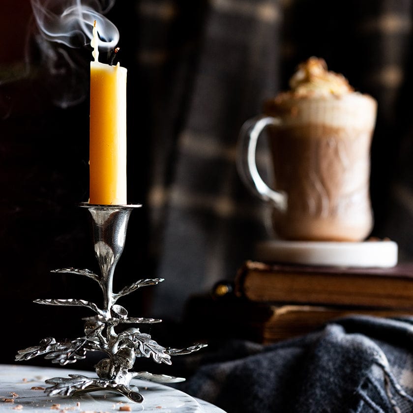 Oak Leaf Candlestick - 1 Taper 1