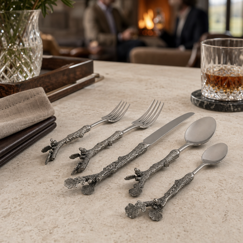 Acorn Flatware Set 6