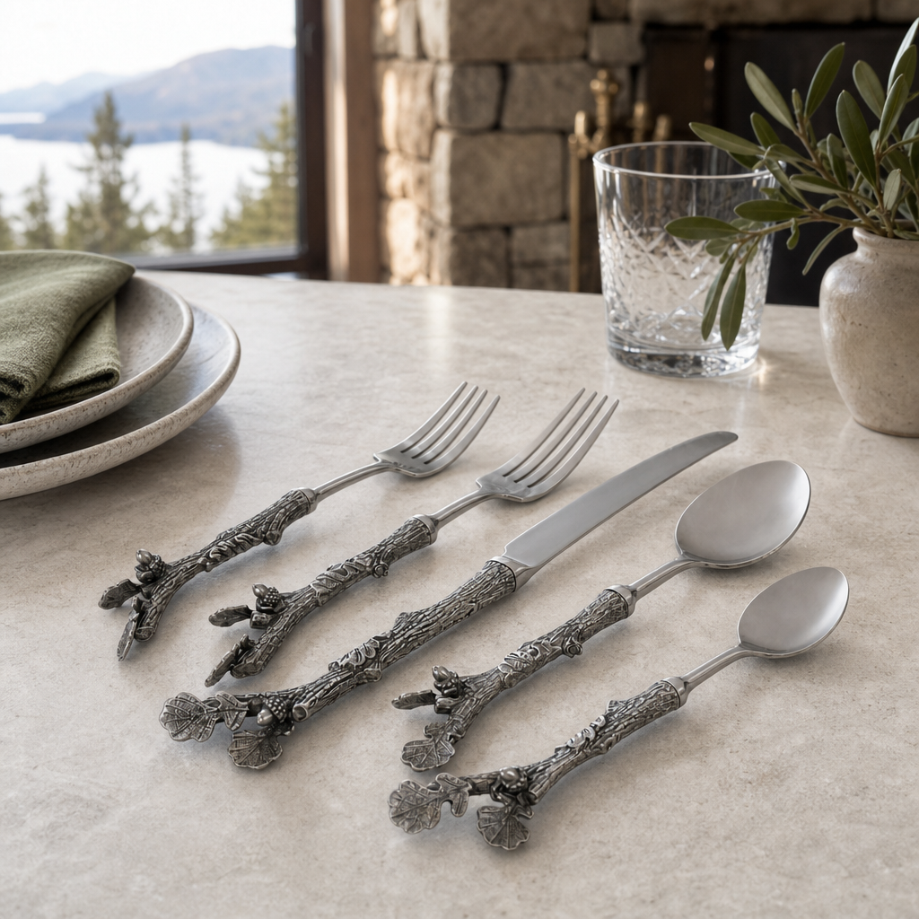 Acorn Flatware Set 3