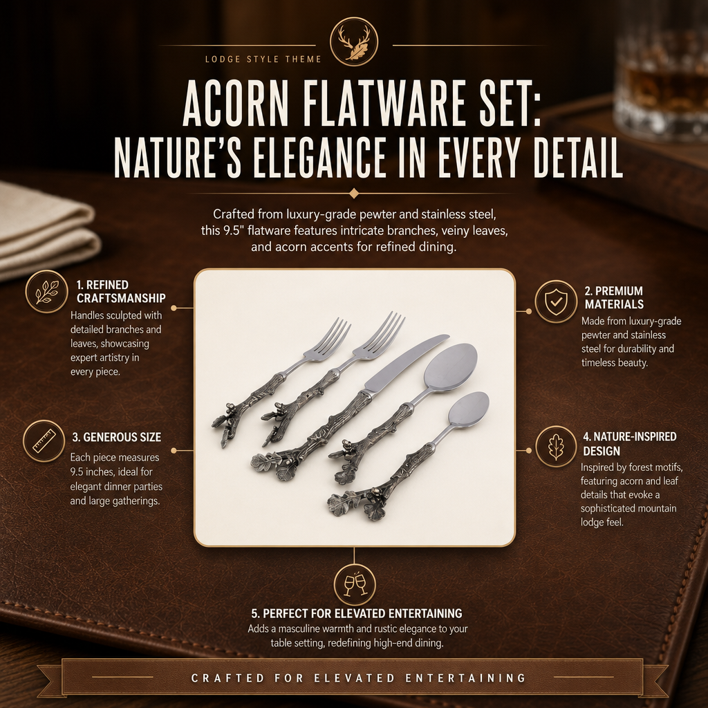 Acorn Flatware Set 11