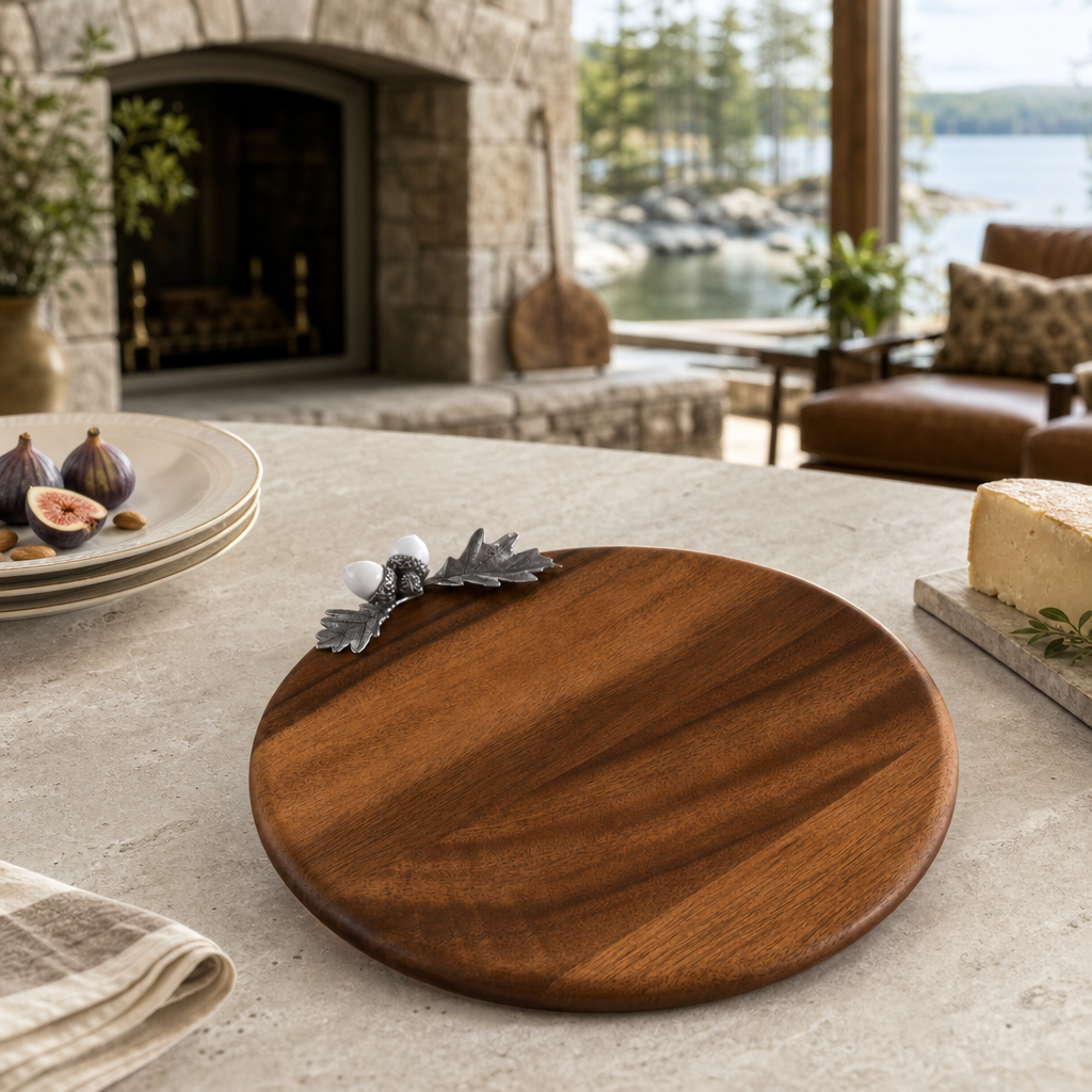 Cheese Board - Porcelain Acorn Oak 7