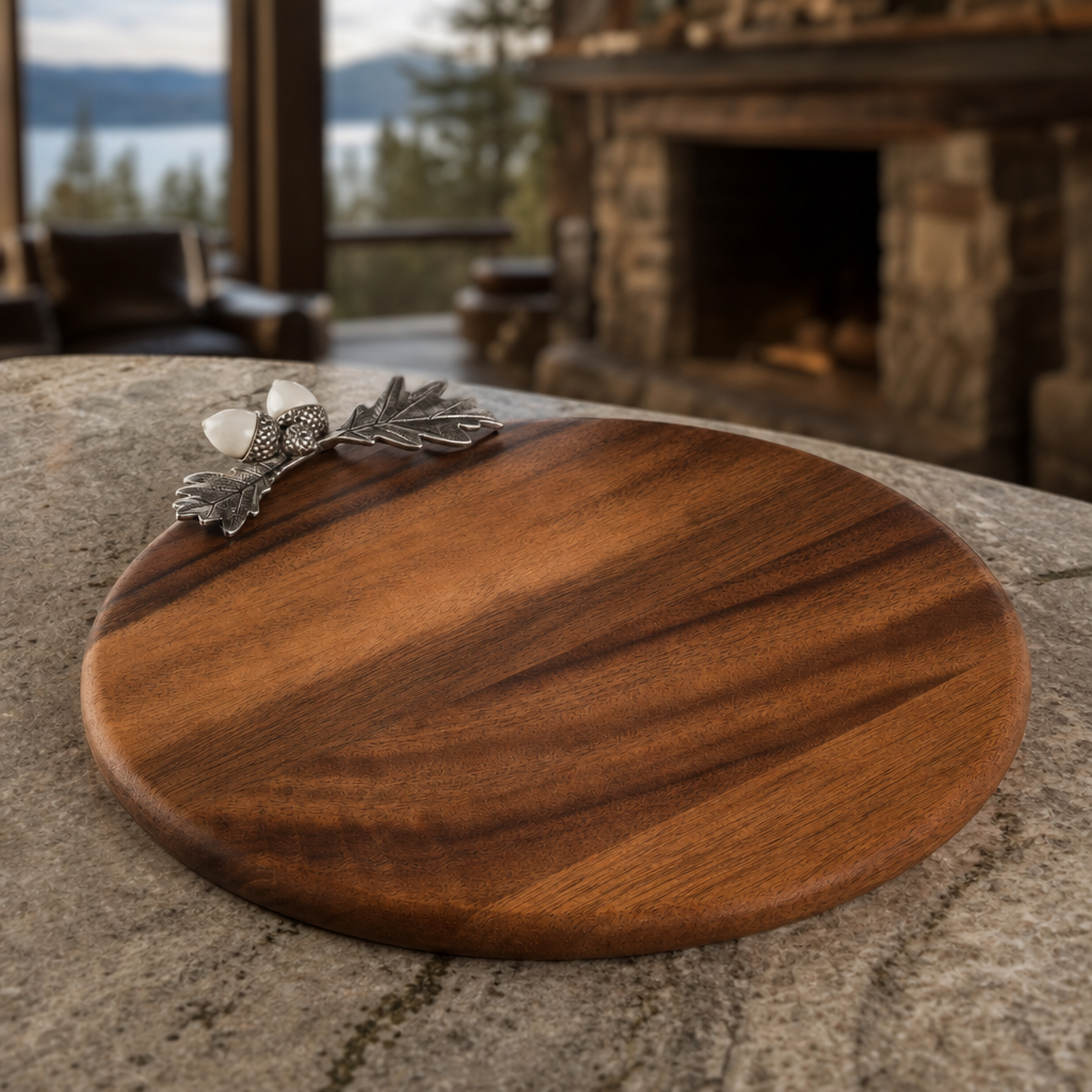 Cheese Board - Porcelain Acorn Oak 3
