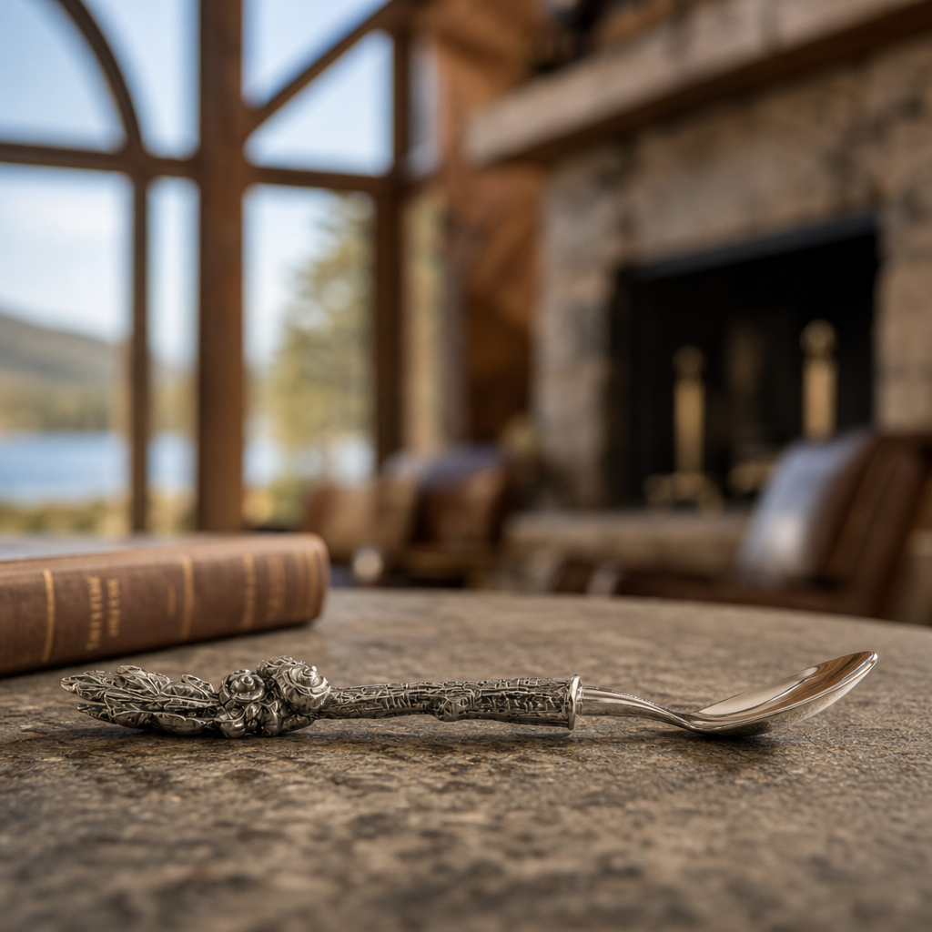 Acorn & Oak Leaf Jam Spoon 4