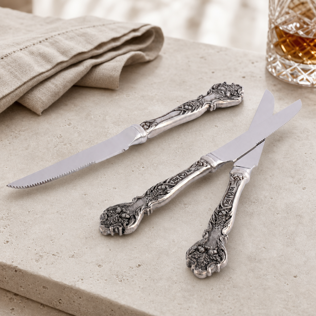 Mighty Oak Steak Knife Set 4