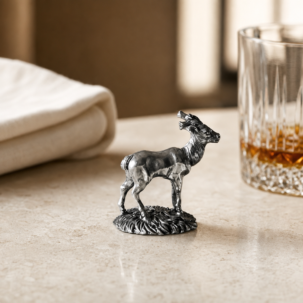 Deer Stoneware Napkin Ring 5