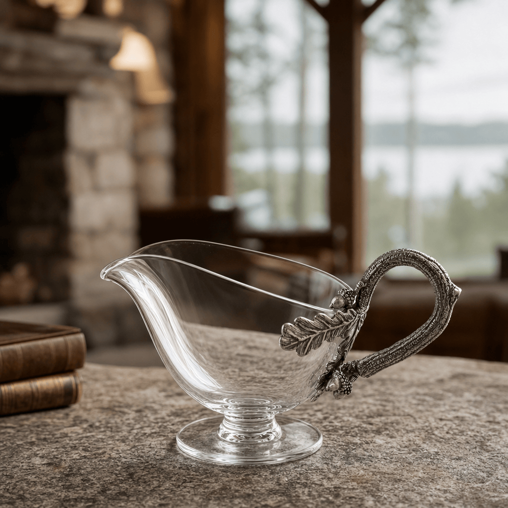 Acorn Forest Gravy Boat 3