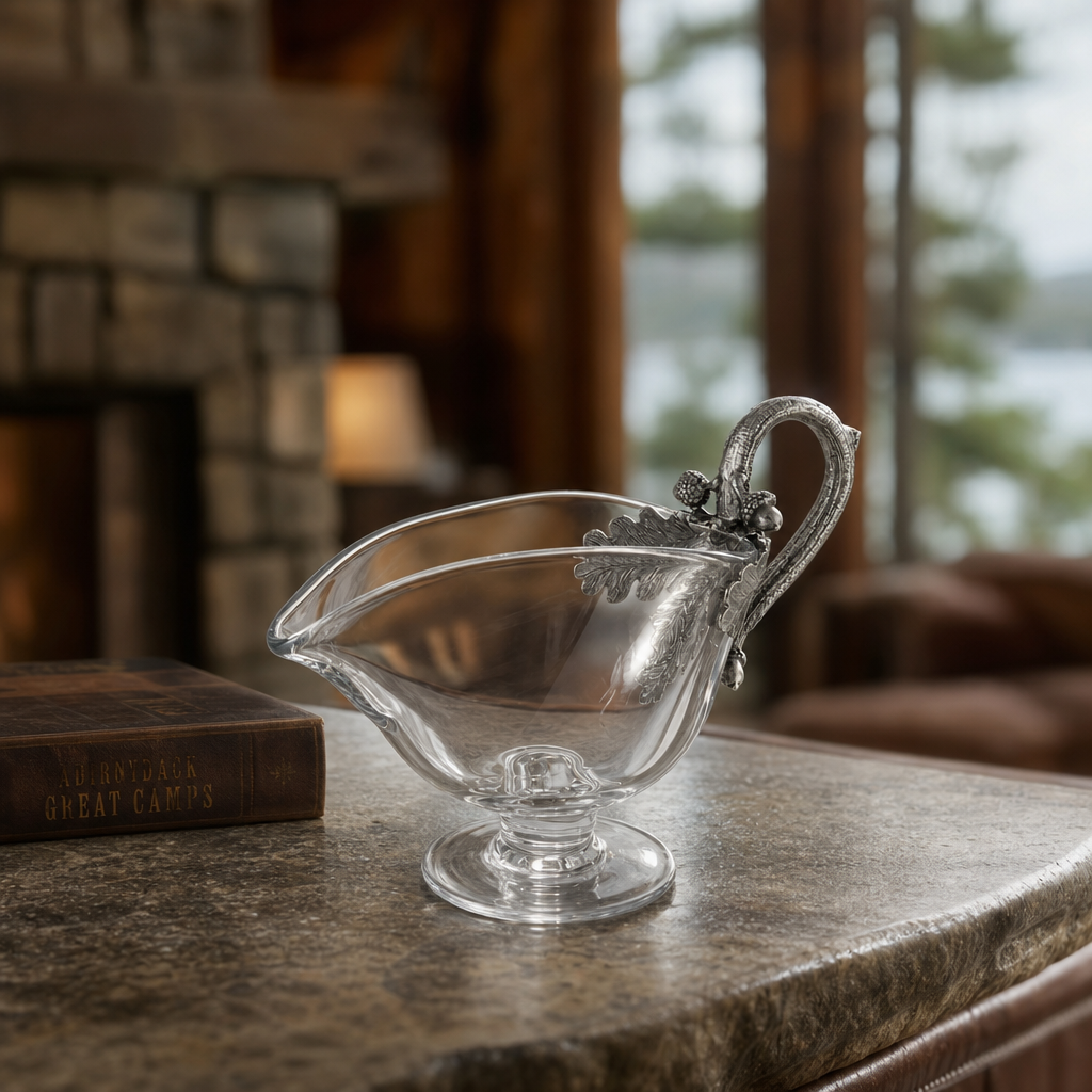 Acorn Forest Gravy Boat 4