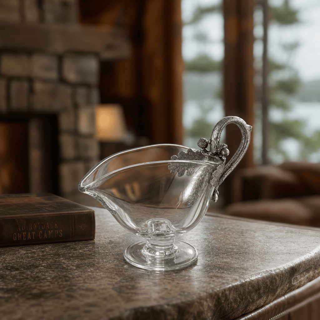 Acorn Forest Gravy Boat 4