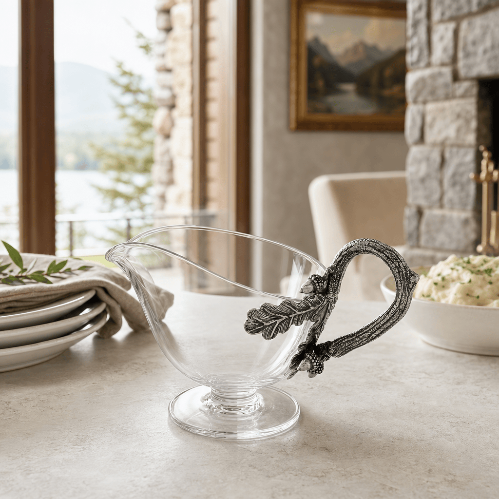 Acorn Forest Gravy Boat 6