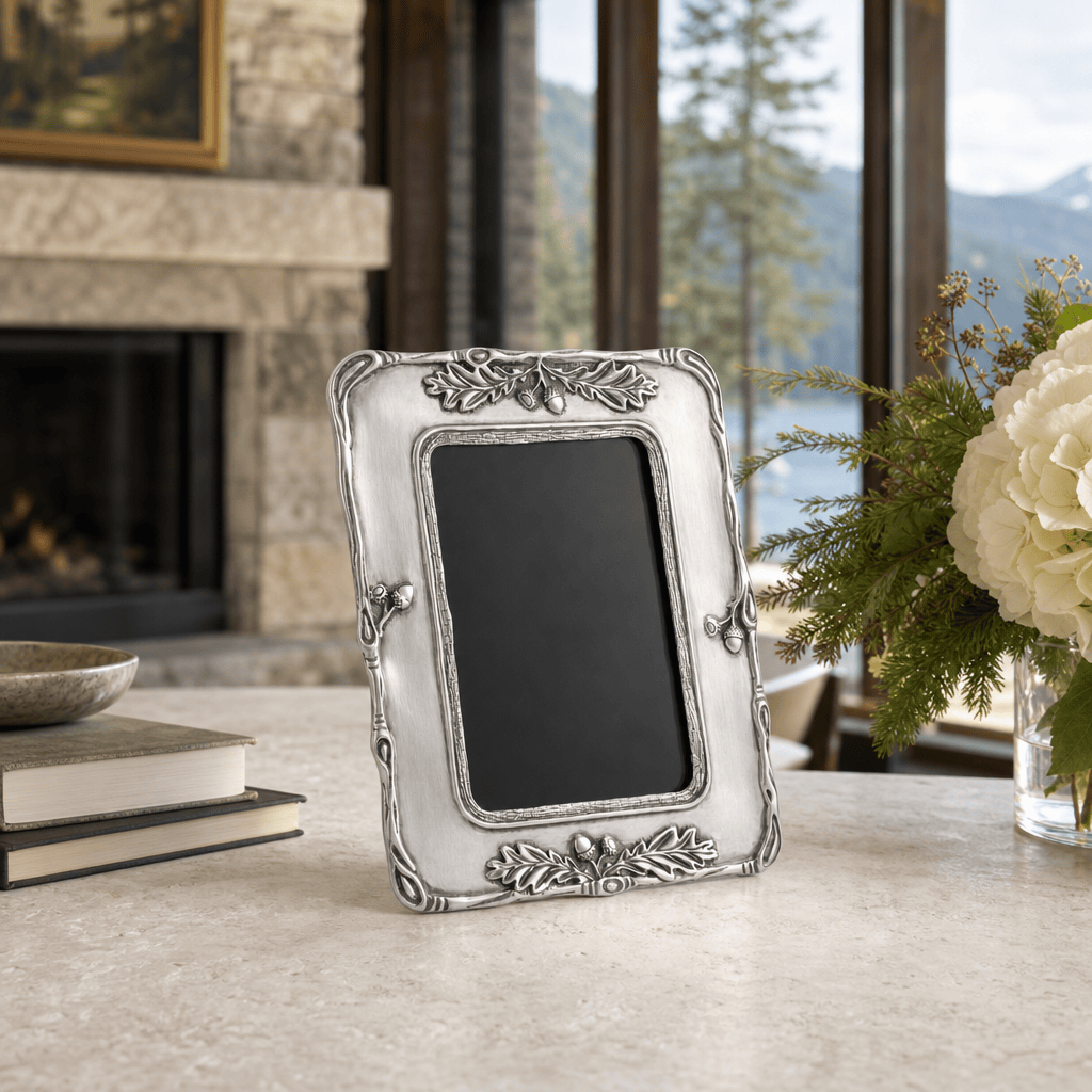 Woodland Acorn Pewter Photo Frame 5x7 9