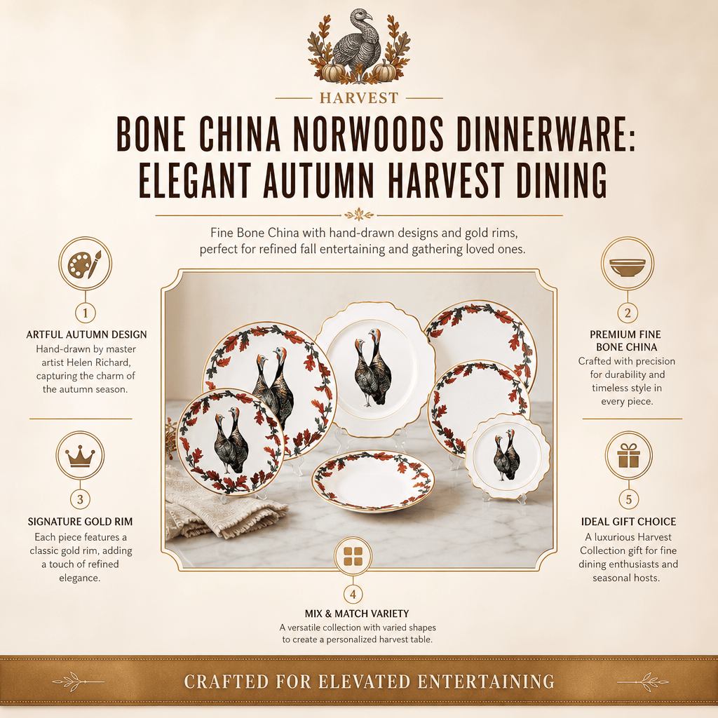 Bone China Norwoods Dinnerware 4