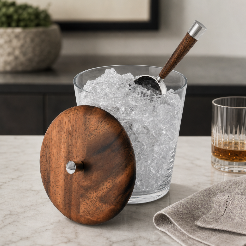 Tribeca Glass Ice Bucket 5