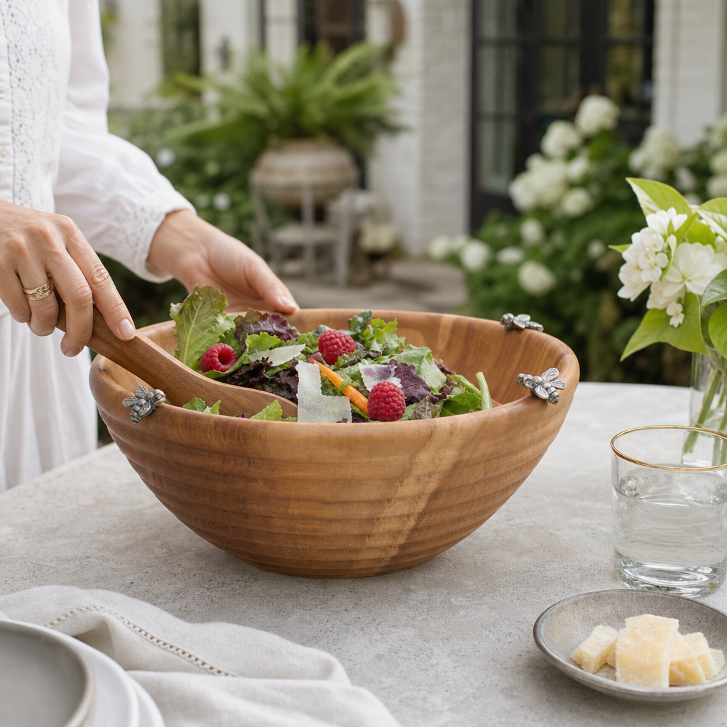 Bee Hive Salad Serving Bowl 7