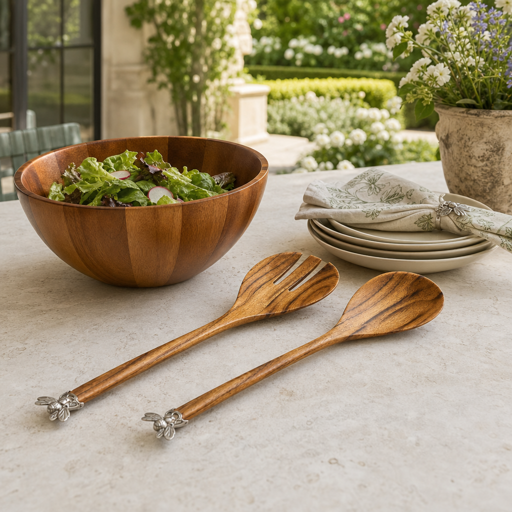 Bee Salad Bowl Set 7