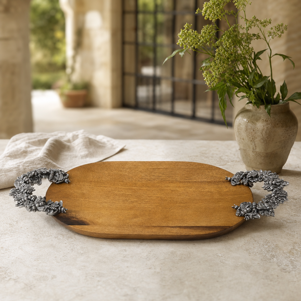 Arche of Bee Oval Cheese Tray 2