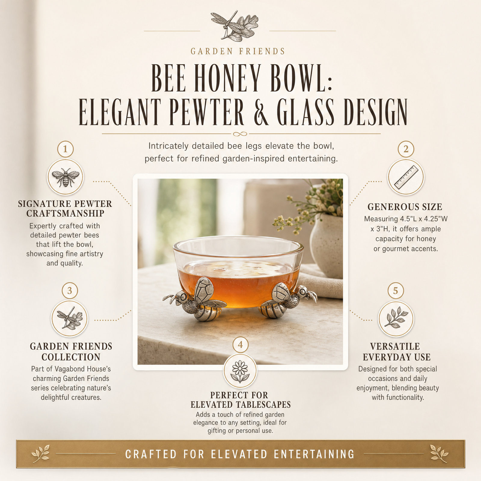 Bee Honey Bowl 7
