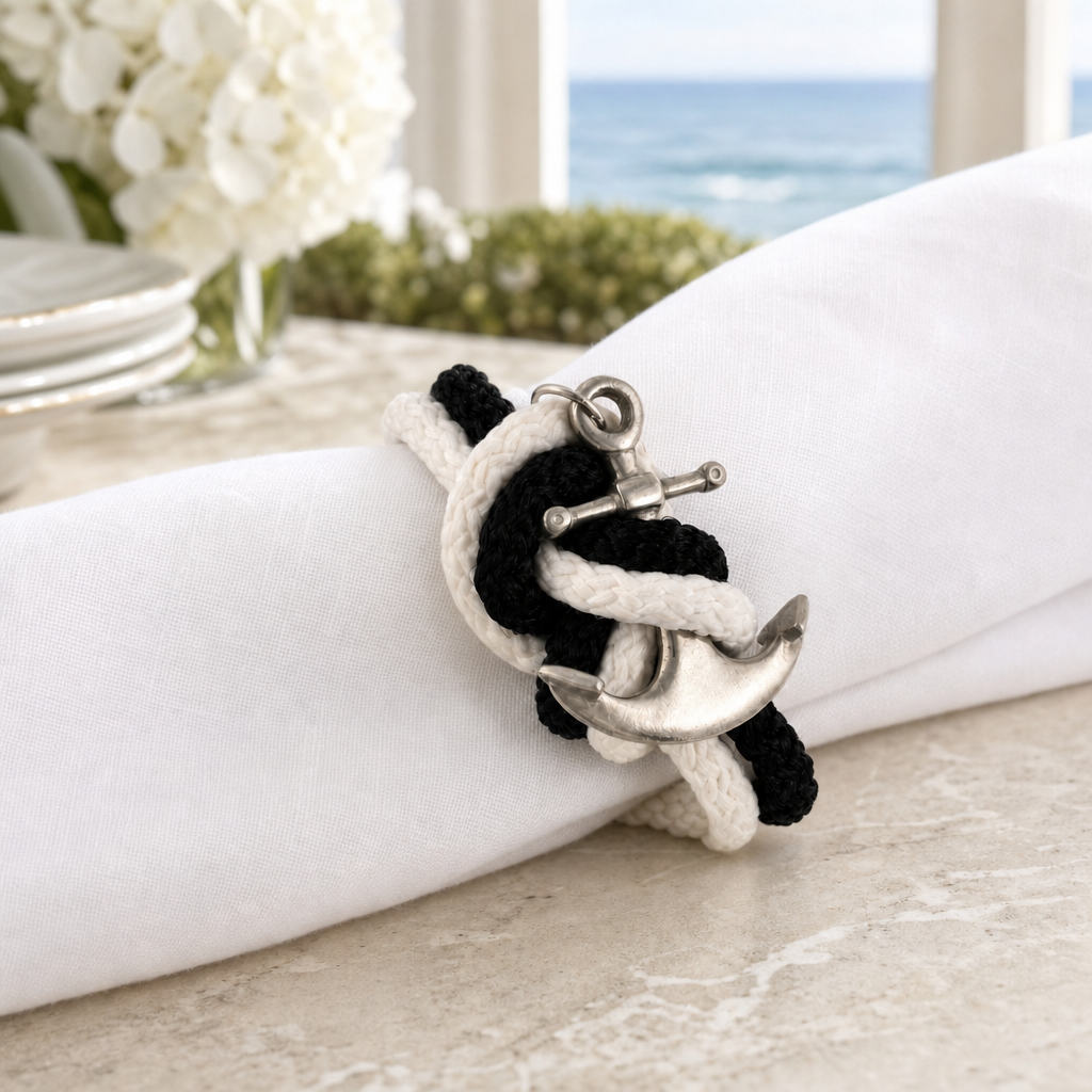 Anchor Rope Napkin Ring 2