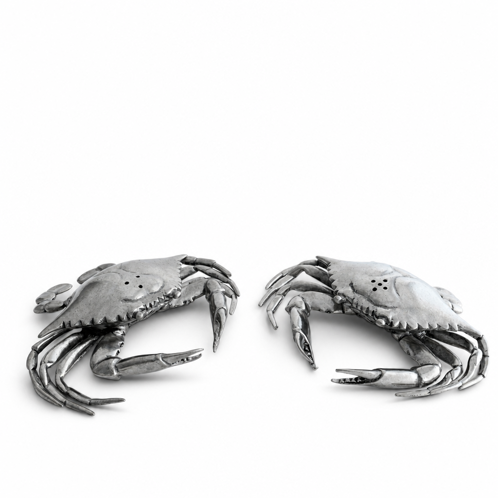 Pewter Blue Crabs Salt & Pepper Set 1
