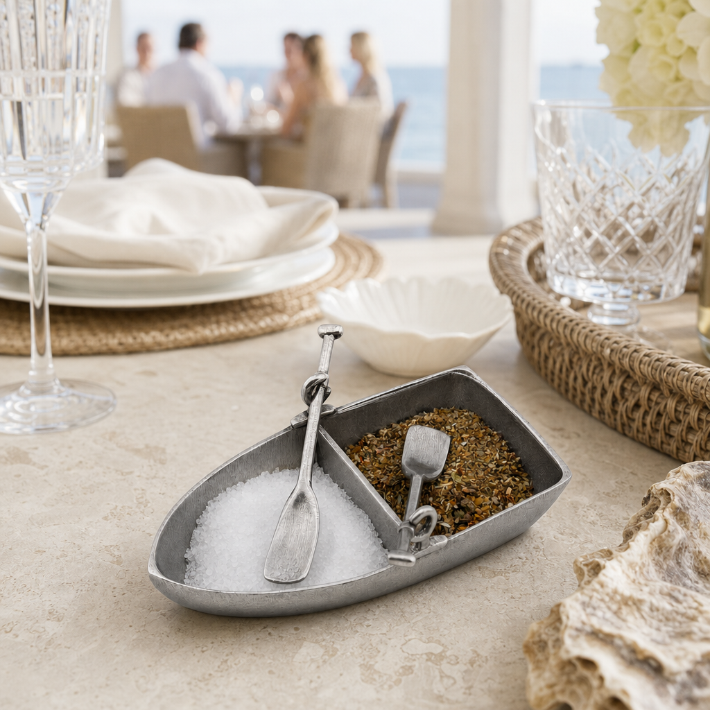 Row Boat Salt Cellar 7